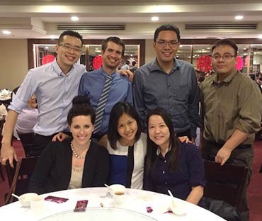 Lial Jessica coworkers Chinese New Year