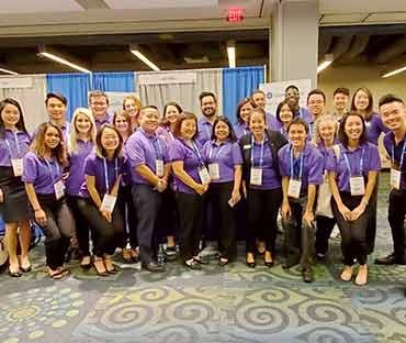 Our Pan-Asian BRG at a national conference; I was the office lead as an ally.