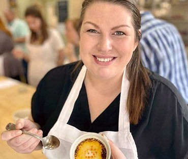 I love to cook! I recently took a Spanish cooking class and am now working (read: eating) my way through Southwest Asia.