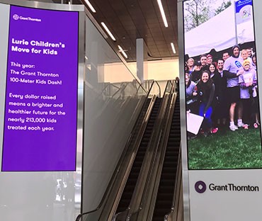 The firm promotes the race in a big way