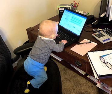 My co-workers make my day, though most of them are remote.