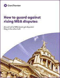 How to guard against rising M&A disputes